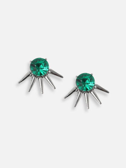 GOLD PLATED DESIGNER STUD EARRINGS