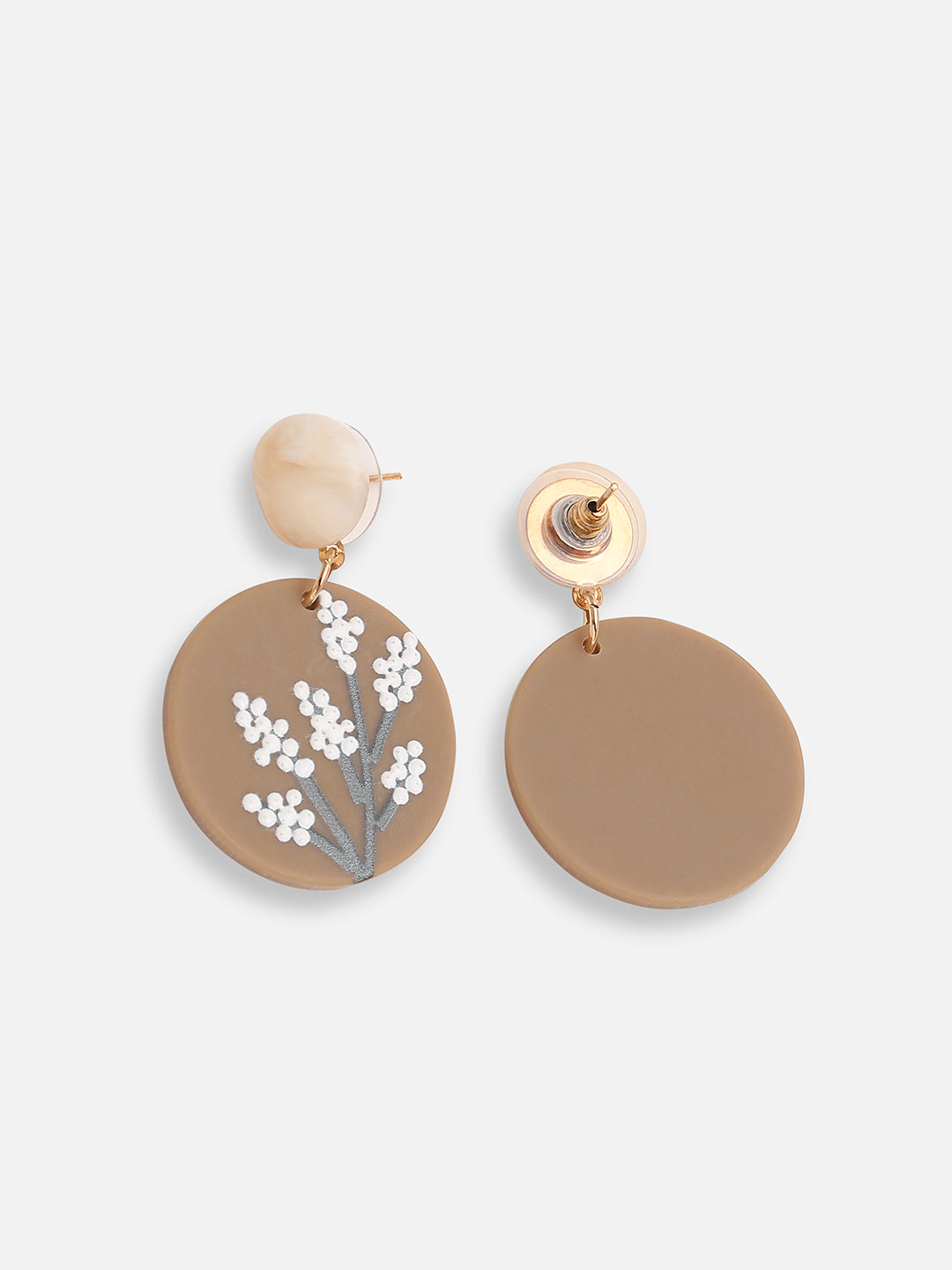 GOLD PLATED PARTY DESIGNER DROP EARRING FOR WOMEN