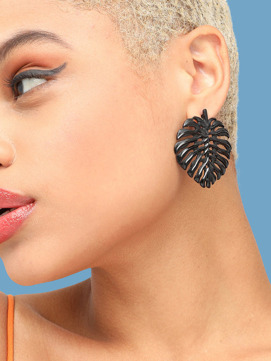 GOLD PLATED PARTY DESIGNER DROP EARRING FOR WOMEN
