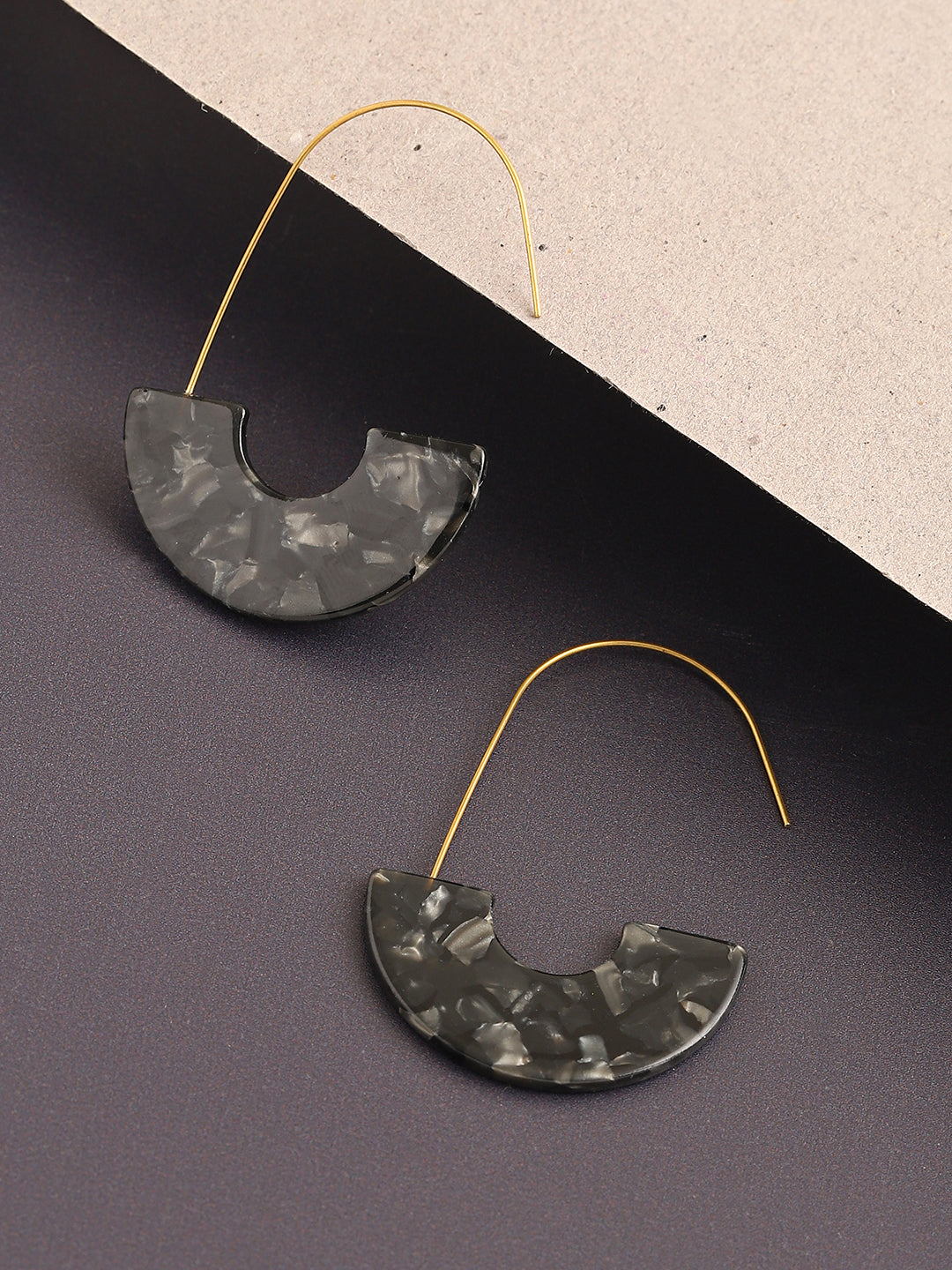 GOLD PLATED PARTY DESIGNER DROP EARRING FOR WOMEN