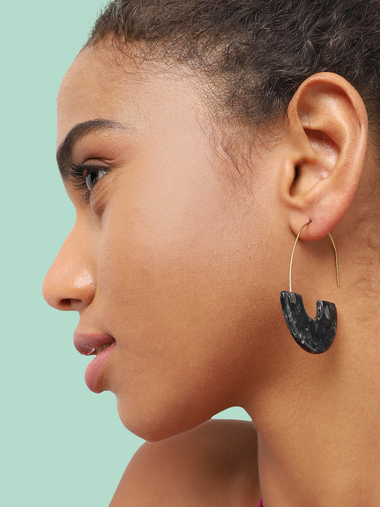 GOLD PLATED PARTY DESIGNER DROP EARRING FOR WOMEN