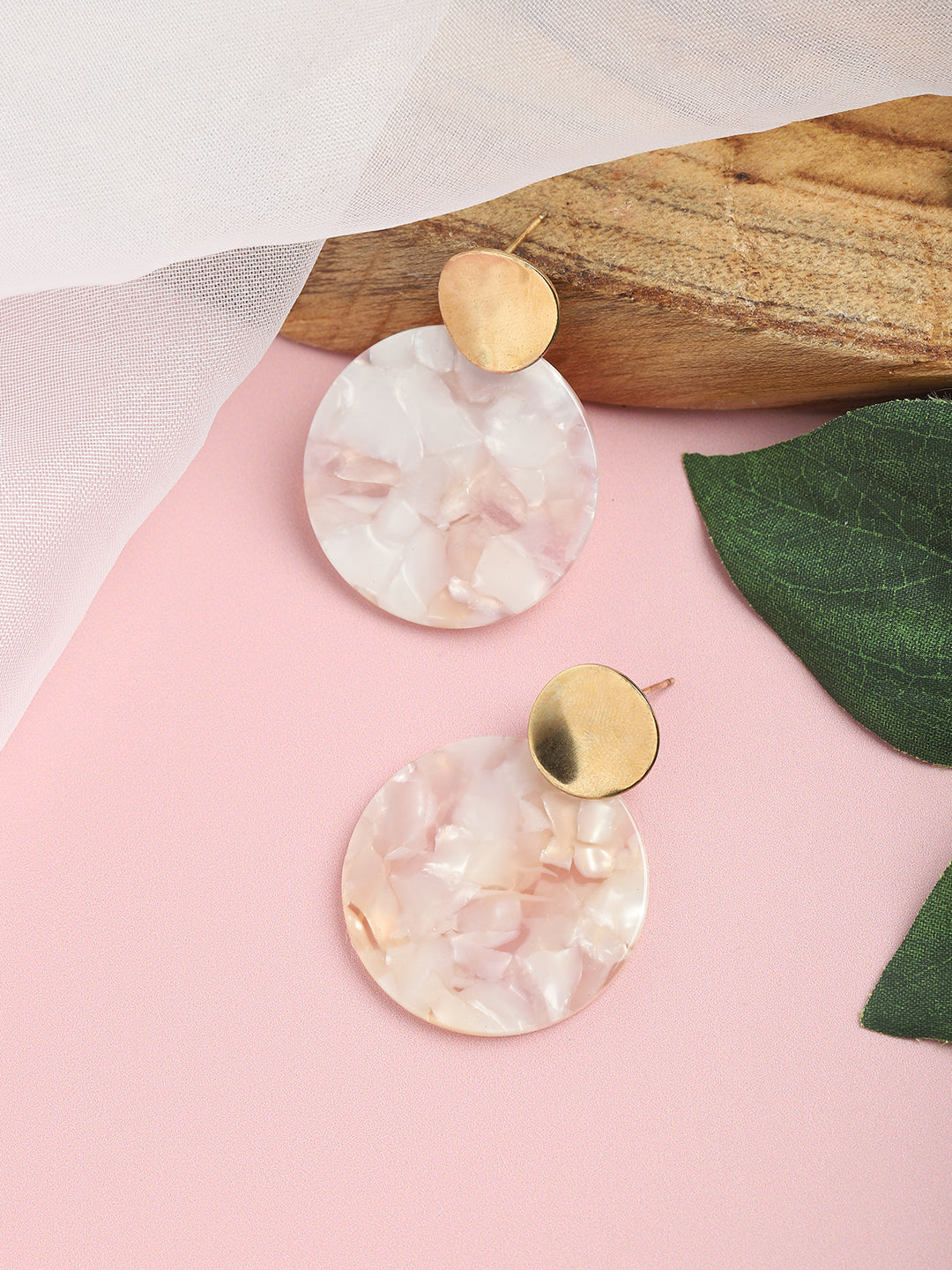GOLD PLATED PARTY DESIGNER DROP EARRING FOR WOMEN