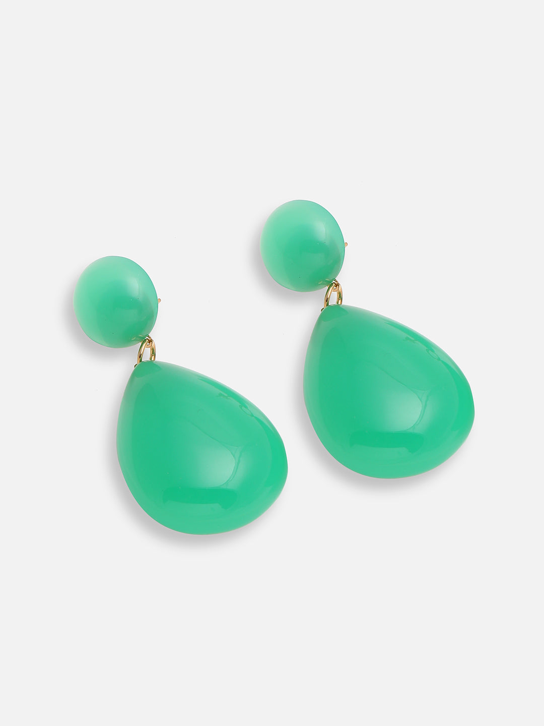 GOLD PLATED PARTY DESIGNER DROP EARRING FOR WOMEN