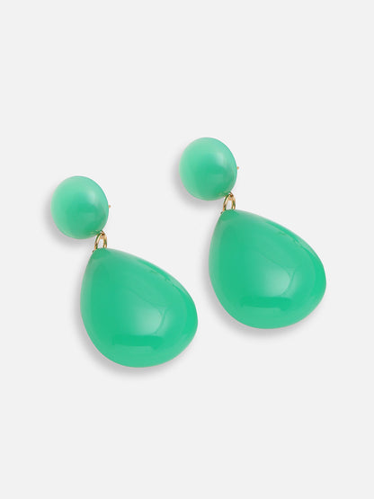 GOLD PLATED PARTY DESIGNER DROP EARRING FOR WOMEN