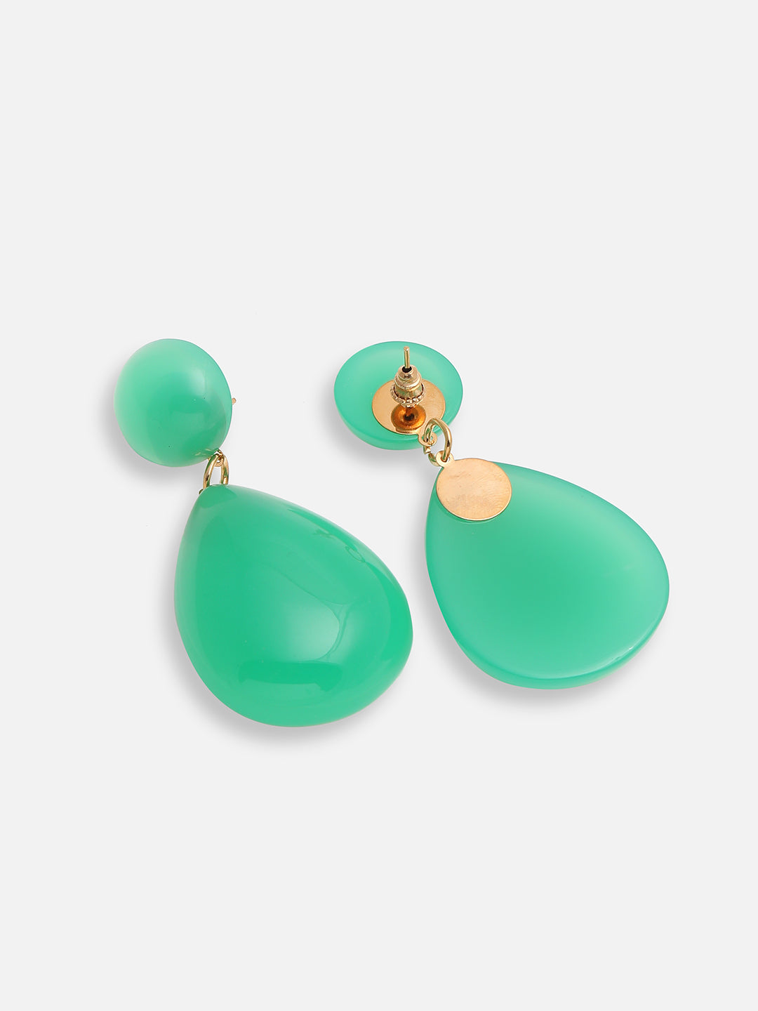 GOLD PLATED PARTY DESIGNER DROP EARRING FOR WOMEN