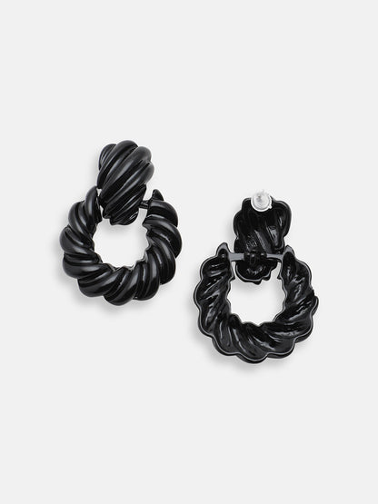 GOLD PLATED PARTY DESIGNER DROP EARRING FOR WOMEN