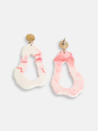 GOLD PLATED PARTY DESIGNER DROP EARRING FOR WOMEN