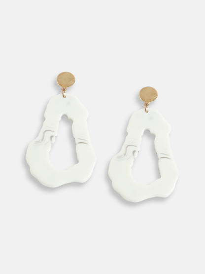 GOLD PLATED PARTY DESIGNER DROP EARRING FOR WOMEN