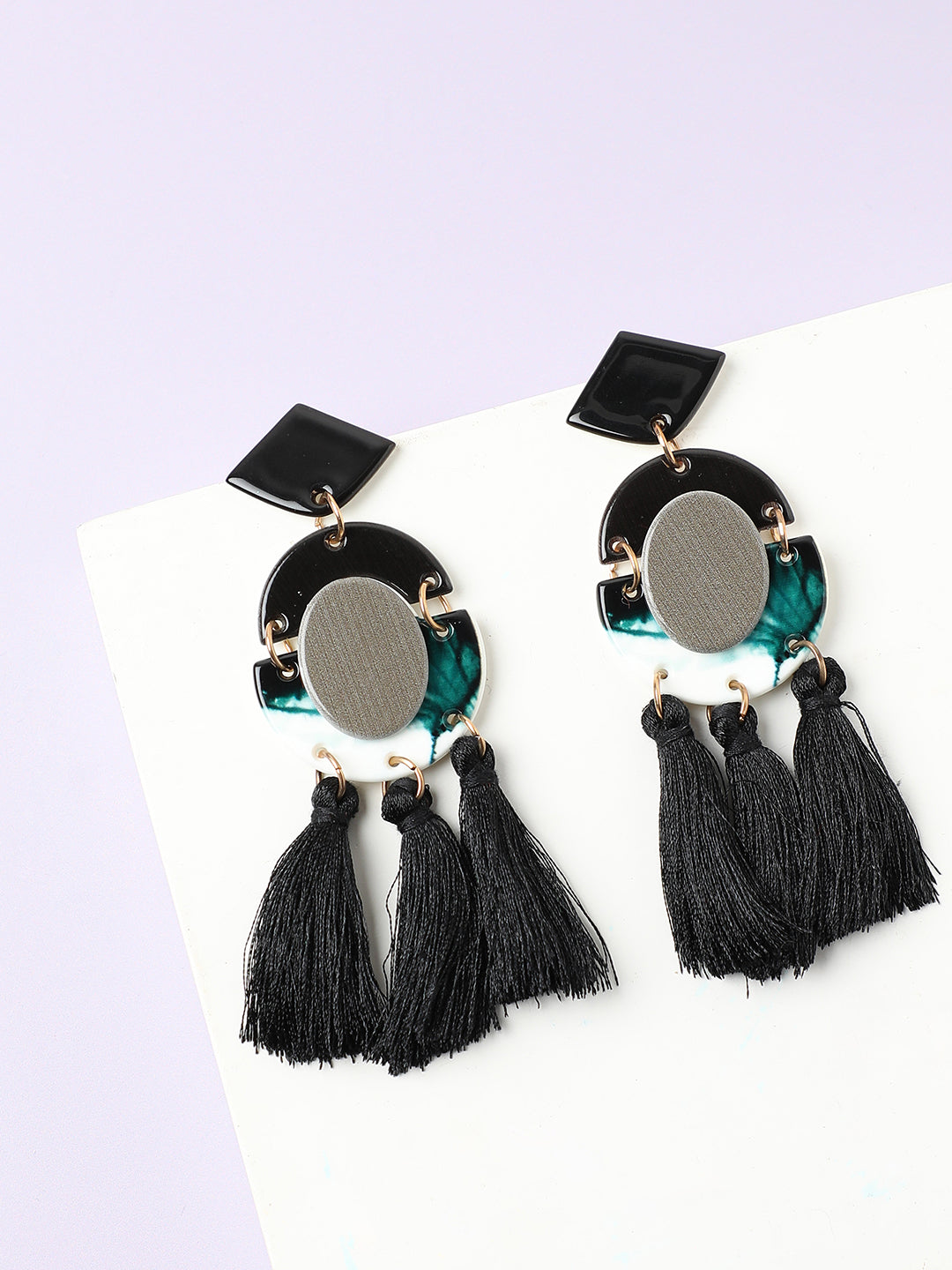 GOLD PLATED PARTY DESIGNER DROP EARRING FOR WOMEN