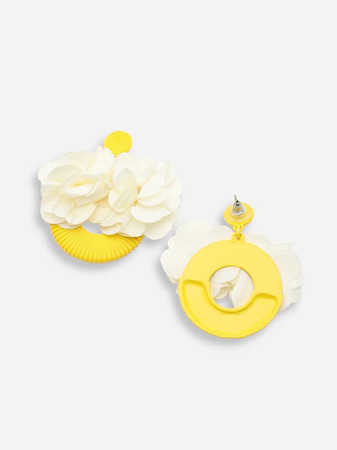 GOLD PLATED PARTY DESIGNER STONE DROP EARRING FOR WOMEN