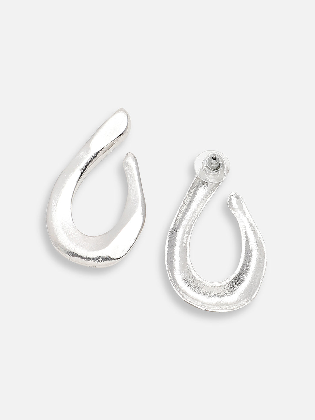 SILVER PLATED PARTY DESIGNER DROP EARRING FOR WOMEN