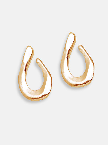 GOLD PLATED PARTY DESIGNER DROP EARRING FOR WOMEN