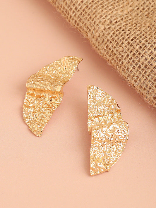 GOLD PLATED PARTY DESIGNER DROP EARRING FOR WOMEN