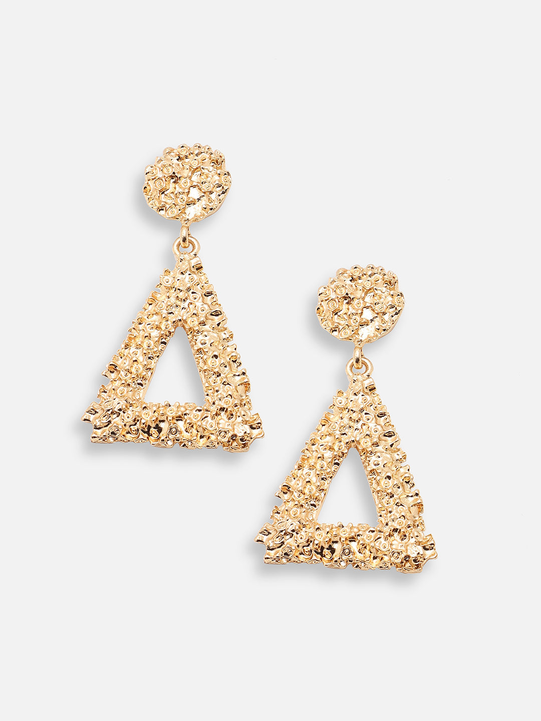 GOLD PLATED PARTY DESIGNER DROP EARRING FOR WOMEN