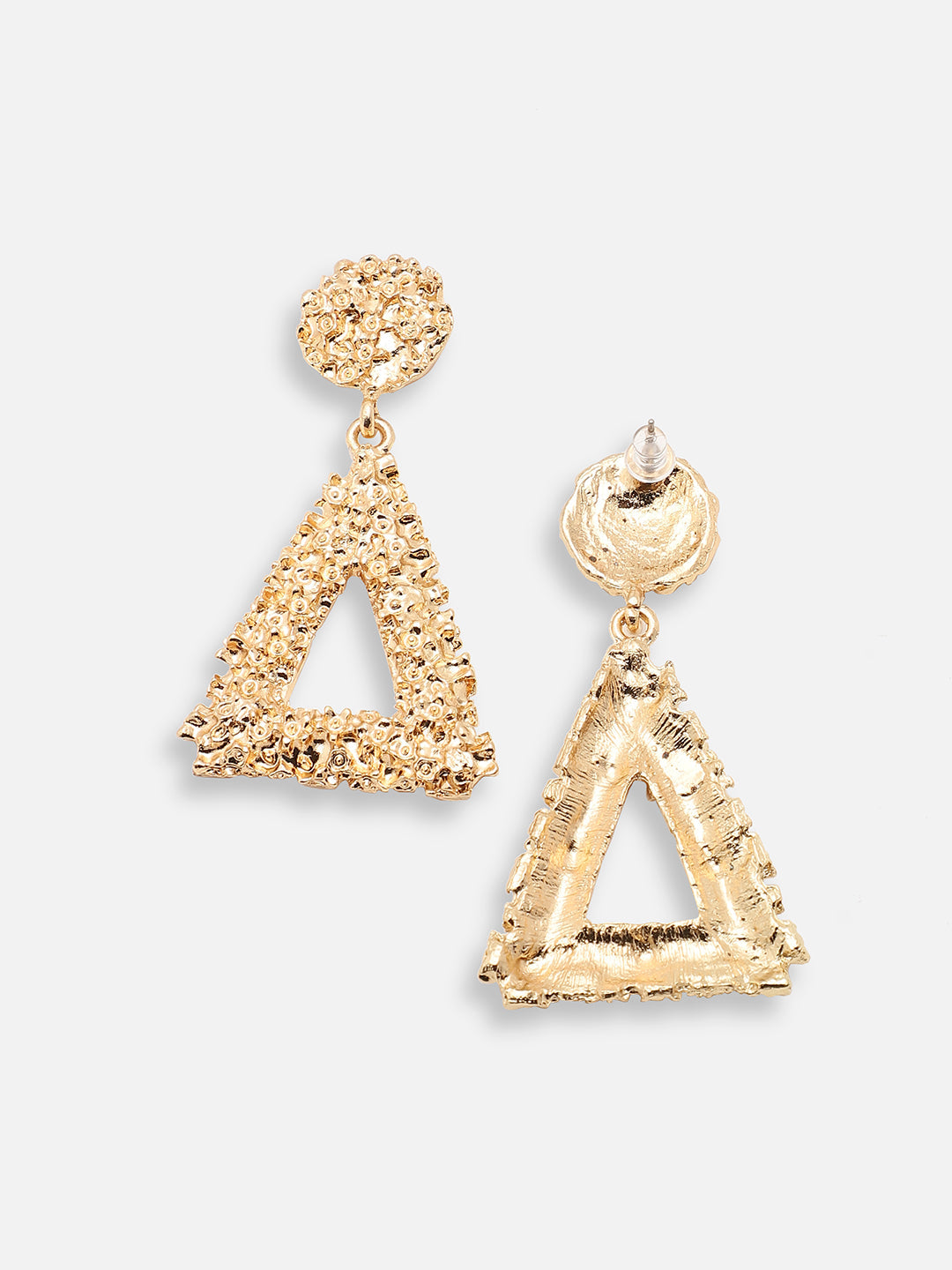 GOLD PLATED PARTY DESIGNER DROP EARRING FOR WOMEN