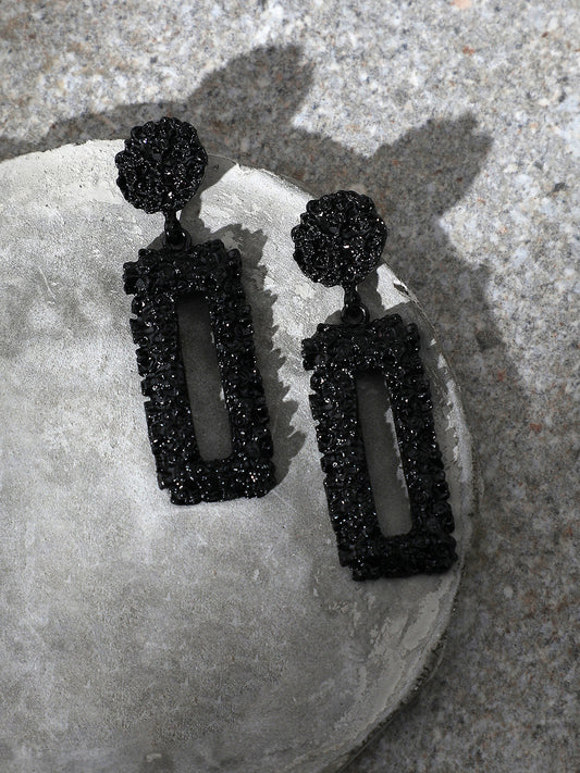 GOLD PLATED PARTY DESIGNER DROP EARRING FOR WOMEN