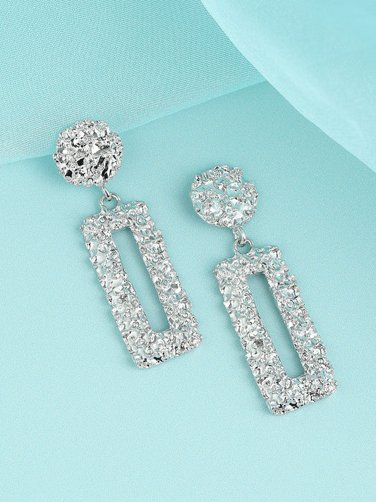 GOLD PLATED PARTY DESIGNER DROP EARRING FOR WOMEN