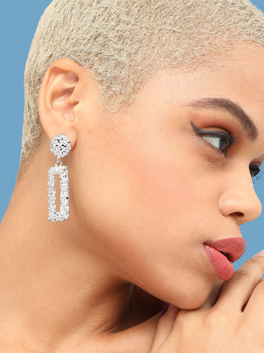 GOLD PLATED PARTY DESIGNER DROP EARRING FOR WOMEN