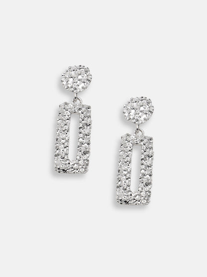 GOLD PLATED PARTY DESIGNER DROP EARRING FOR WOMEN