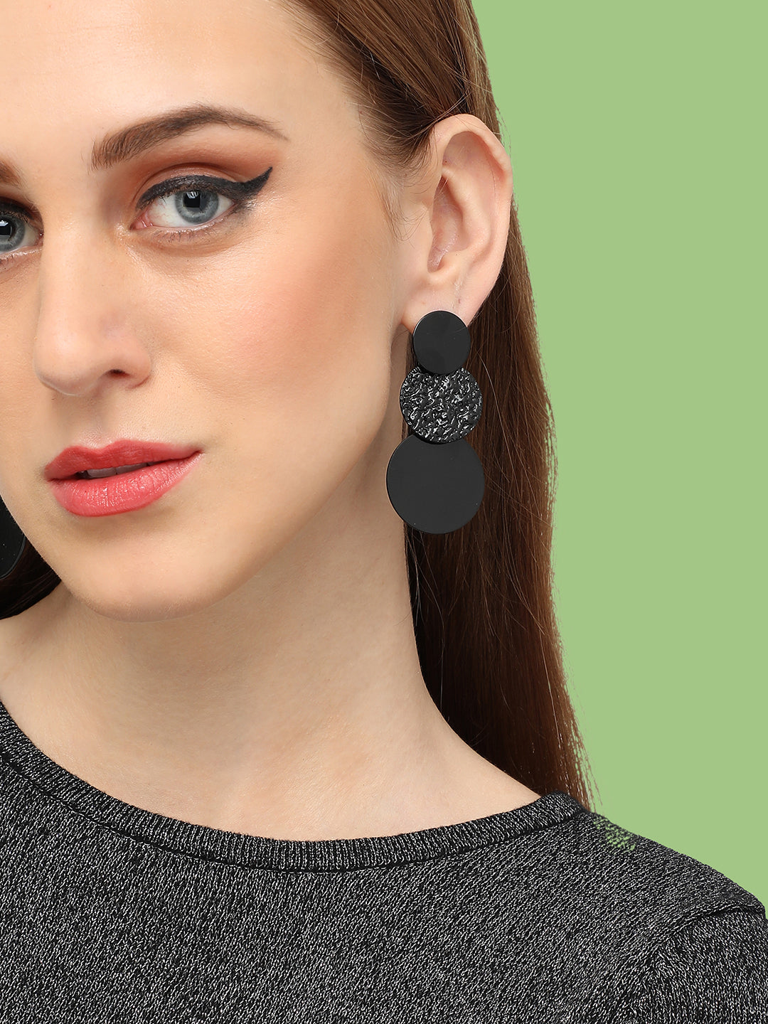 GOLD PLATED PARTY DESIGNER DROP EARRING FOR WOMEN