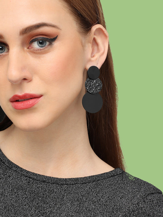 GOLD PLATED PARTY DESIGNER DROP EARRING FOR WOMEN