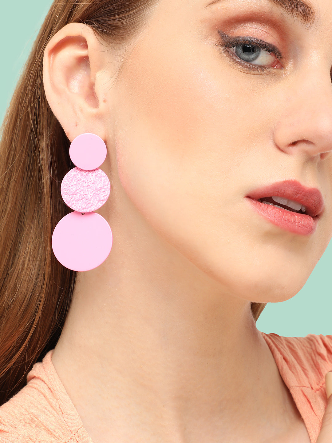 GOLD PLATED PARTY DESIGNER DROP EARRING FOR WOMEN