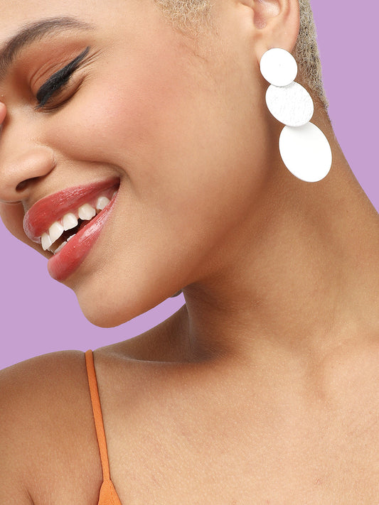 GOLD PLATED PARTY DESIGNER DROP EARRING FOR WOMEN