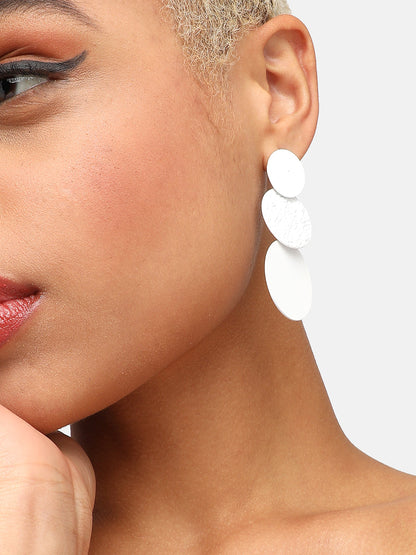 GOLD PLATED PARTY DESIGNER DROP EARRING FOR WOMEN