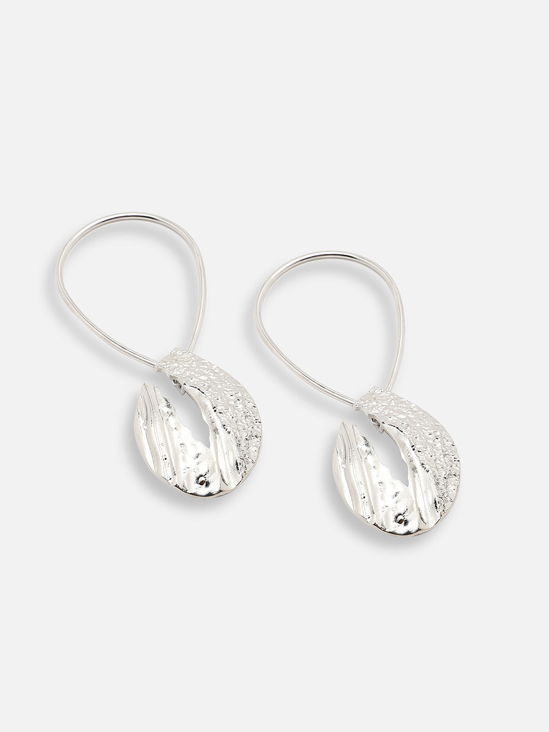 SILVER PLATED PARTY DESIGNER DROP EARRING FOR WOMEN