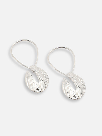 SILVER PLATED PARTY DESIGNER DROP EARRING FOR WOMEN