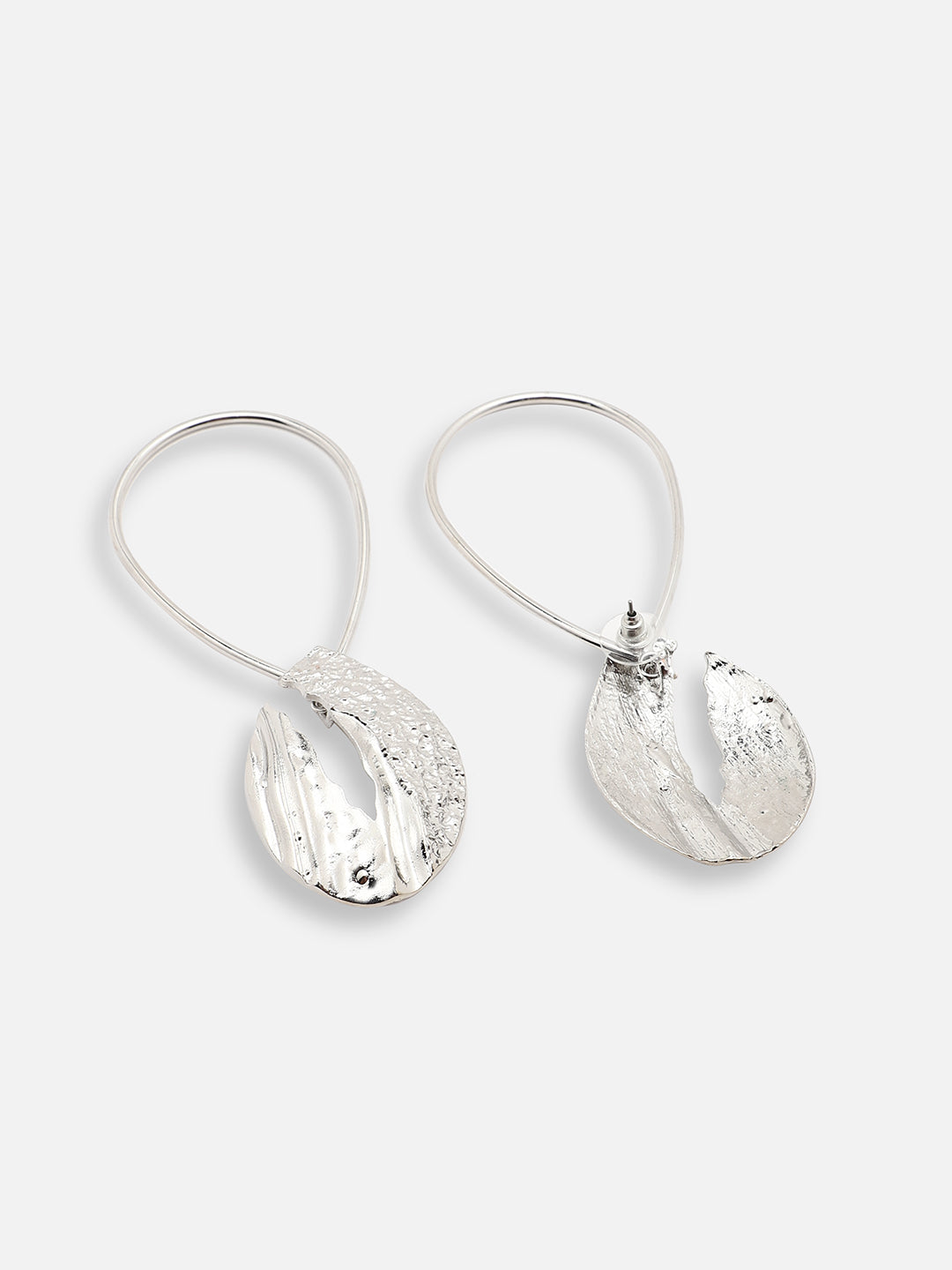 SILVER PLATED PARTY DESIGNER DROP EARRING FOR WOMEN