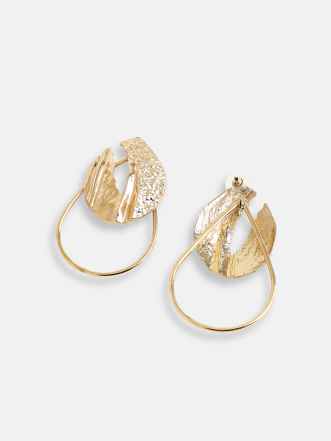 GOLD PLATED PARTY DESIGNER DROP EARRING FOR WOMEN