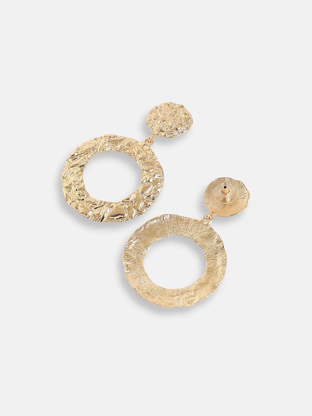 GOLD PLATED PARTY DESIGNER DROP EARRING FOR WOMEN