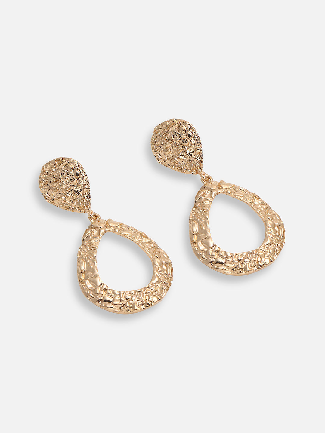 GOLD PLATED PARTY DESIGNER DROP EARRING FOR WOMEN
