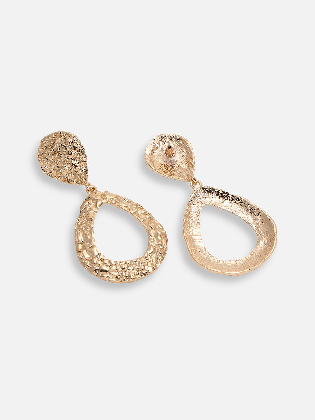 GOLD PLATED PARTY DESIGNER DROP EARRING FOR WOMEN