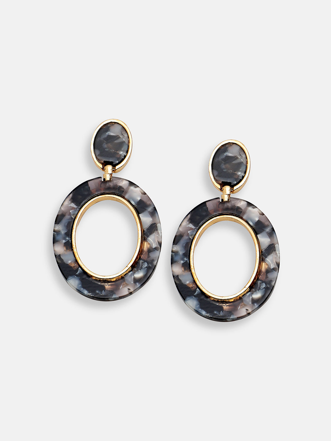 GOLD PLATED PARTY DESIGNER DROP EARRING FOR WOMEN