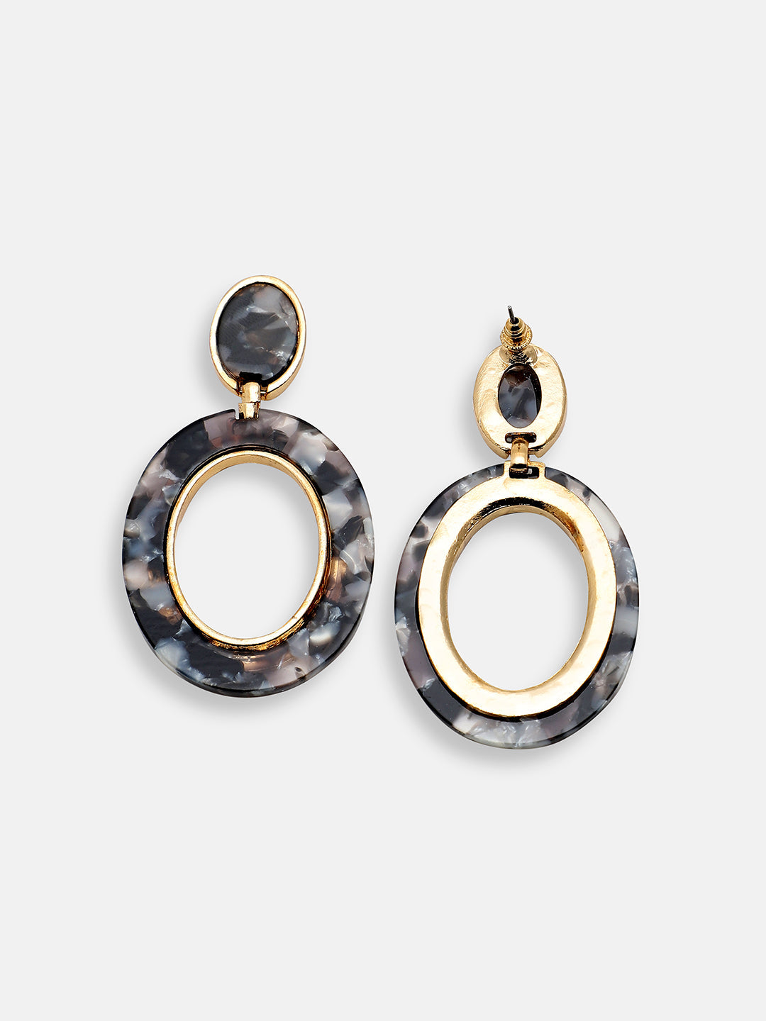 GOLD PLATED PARTY DESIGNER DROP EARRING FOR WOMEN