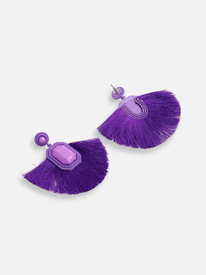 GOLD PLATED PARTY DESIGNER DROP EARRING FOR WOMEN