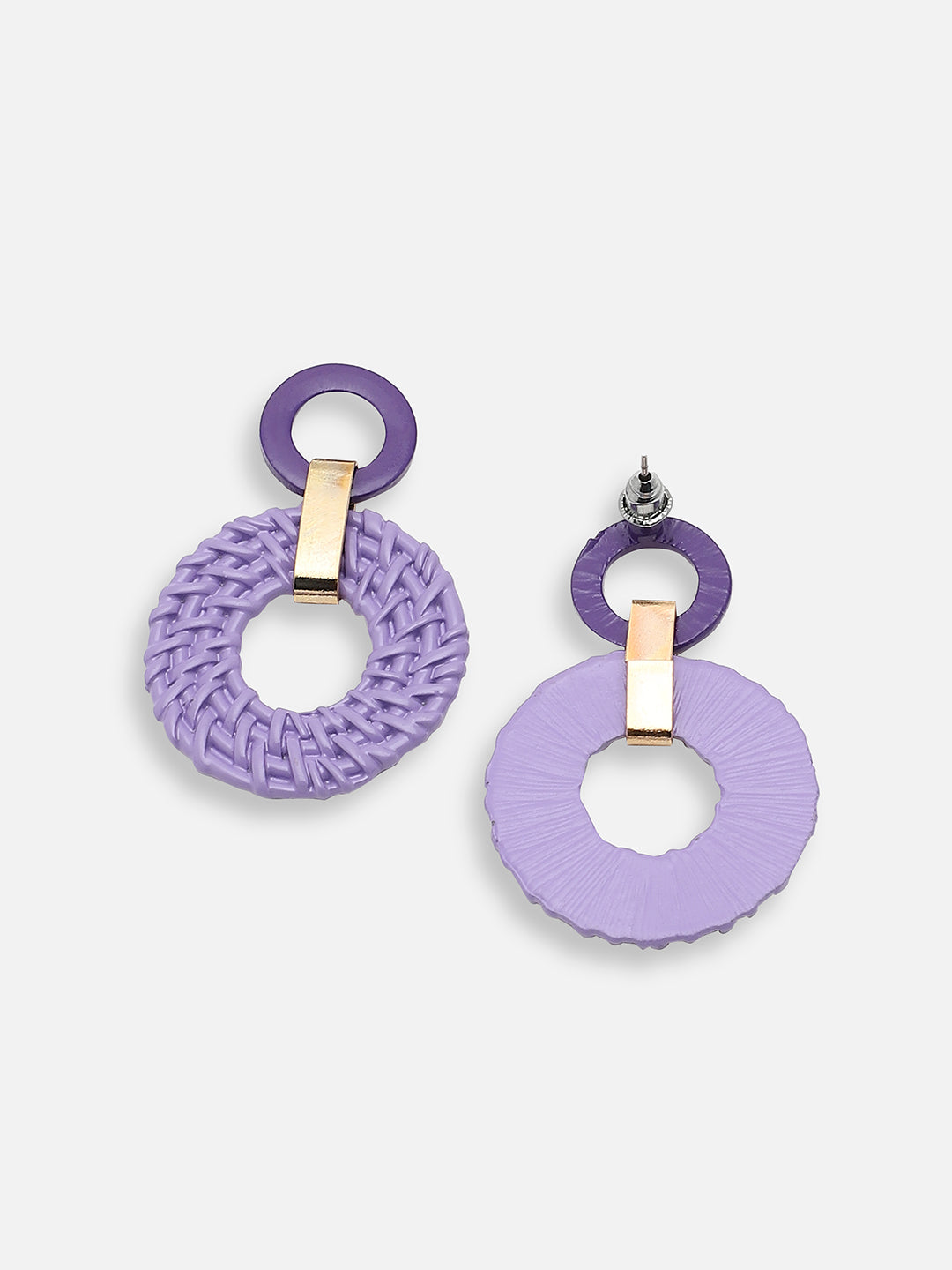 GOLD PLATED PARTY DESIGNER DROP EARRING FOR WOMEN