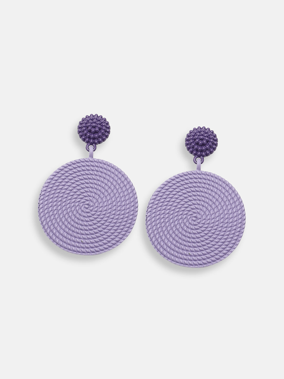 GOLD PLATED PARTY DESIGNER STONE DROP EARRING FOR WOMEN