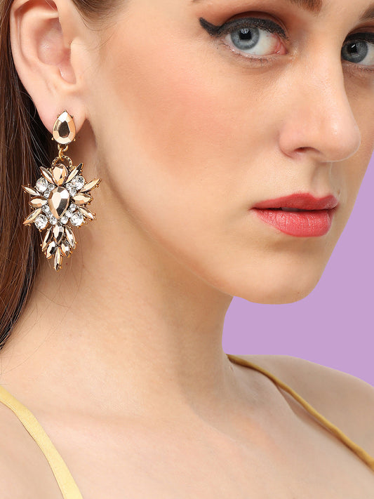 Rosegold Droplet Earrings