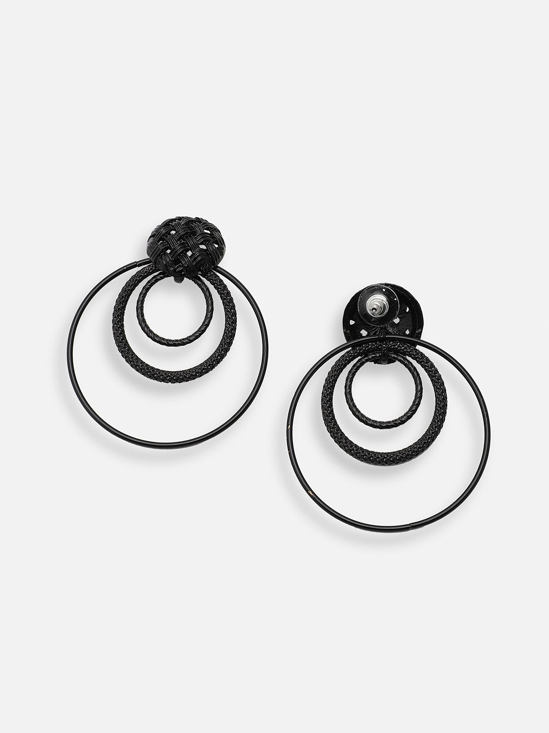 GOLD PLATED PARTY DESIGNER STONE DROP EARRING FOR WOMEN