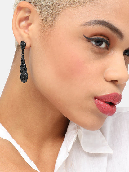 GOLD PLATED PARTY DESIGNER DROP EARRING FOR WOMEN
