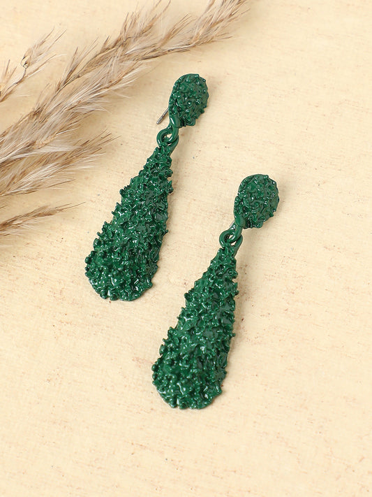 GOLD PLATED PARTY DESIGNER DROP EARRING FOR WOMEN