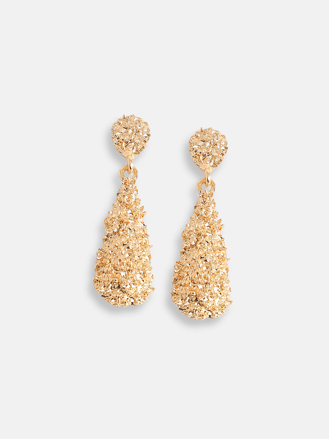 GOLD PLATED PARTY DESIGNER DROP EARRING FOR WOMEN