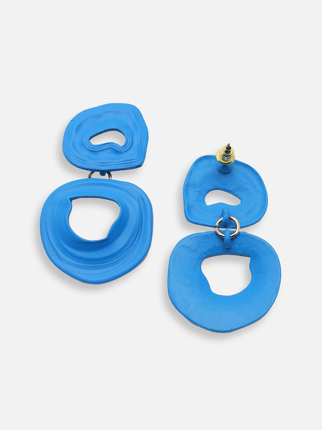 GOLD PLATED PARTY DESIGNER DROP EARRING FOR WOMEN