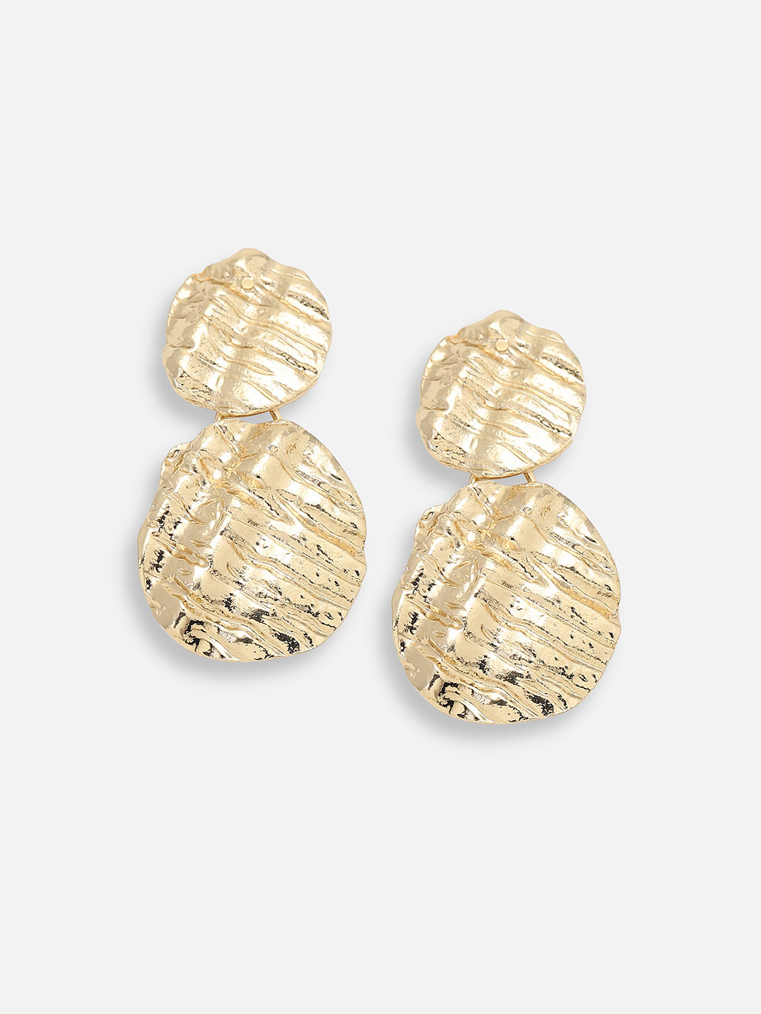 GOLD PLATED PARTY DESIGNER DROP EARRING FOR WOMEN