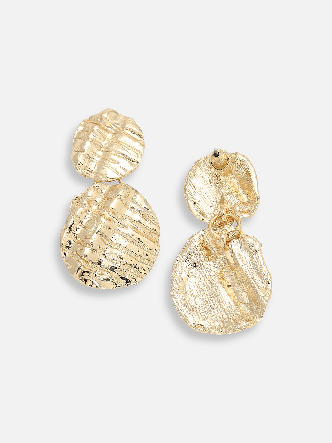 GOLD PLATED PARTY DESIGNER DROP EARRING FOR WOMEN