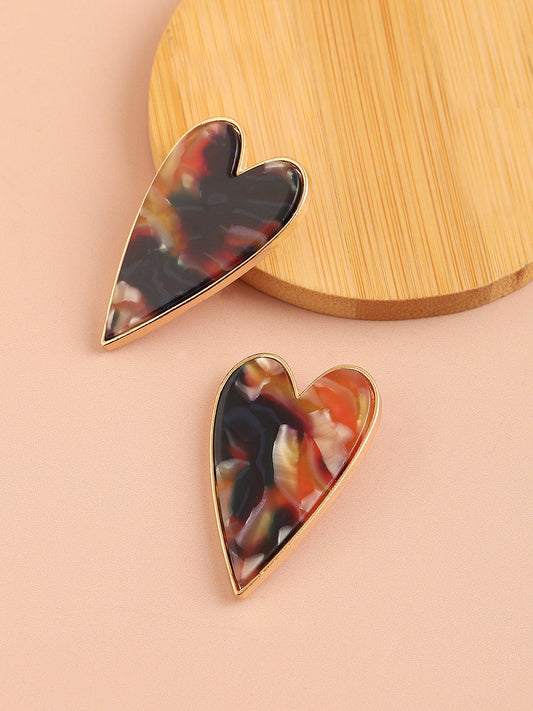 GOLD PLATED PARTY DESIGNER STUD FOR WOMEN