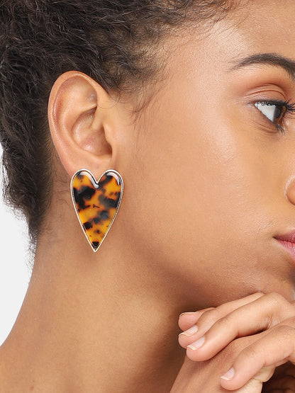 GOLD PLATED PARTY DESIGNER STUD FOR WOMEN